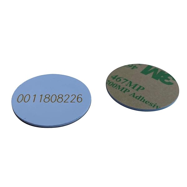 YARONGTECH YARONGTECH EM4100 RFID Stickers 125Khz PVC 1Mm Thick ID Coin Key Fobs Read Only Pack of 100 - View 2 of 2