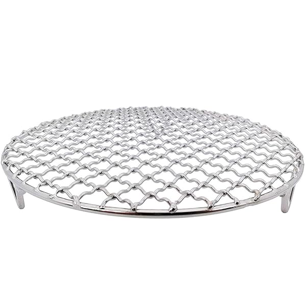 InBlossoms InBlossoms 13 Inch Round 304 Stainless Steel Cooling Rack Heat Resistant Rust Proof Durable Baking Tool