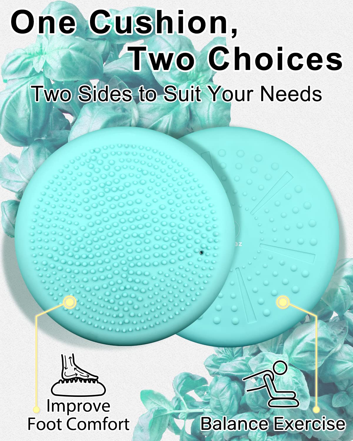 Tumaz Tumaz Wobble Cushion for Improved Posture and Focus in Kids Balance Disc for Back Pain Relief Core Strength and Flexible Seating - View 2 of 6