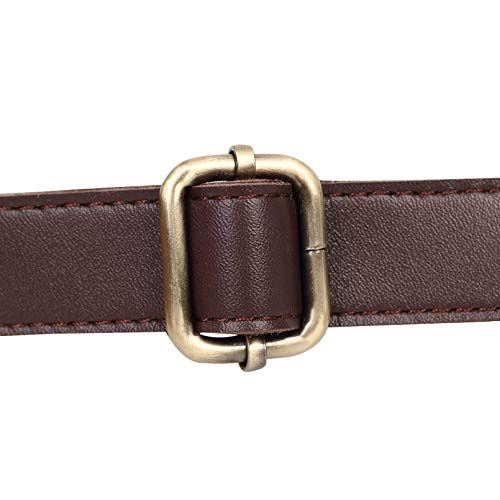 JAKAGO JAKAGO 140cm Adjustable PU Leather Shoulder Strap with Metal Hooks for Crossbody Bags & DIY Purse Making - Brown - View 7 of 8