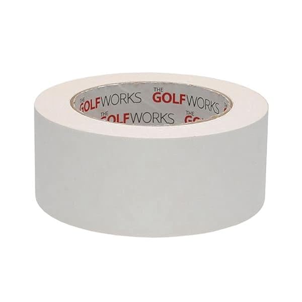 The GolfWorks GolfWorks Double Sided Grip Tape for Golf Clubs 48mm x 18yd Roll High Quality Adhesive for Easy Gripping