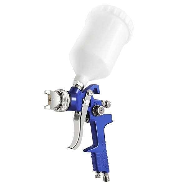 PNTGREEN Buy PNTGREEN HVLP Spray Gun - 600CC Gravity Feed, 1.4mm Nozzle for Professional Car Painting