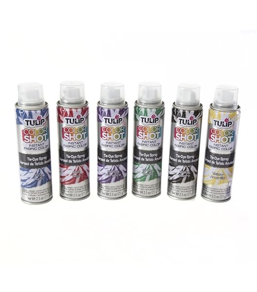 TULIP Vibrant Tulip Fabric Spray Paint: Multicolor Options for Creative DIY Projects - View 3 of 6