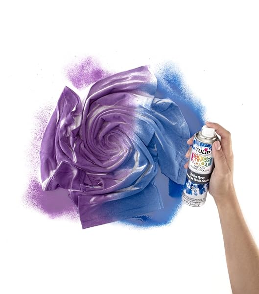 TULIP Vibrant Tulip Fabric Spray Paint: Multicolor Options for Creative DIY Projects - View 4 of 6