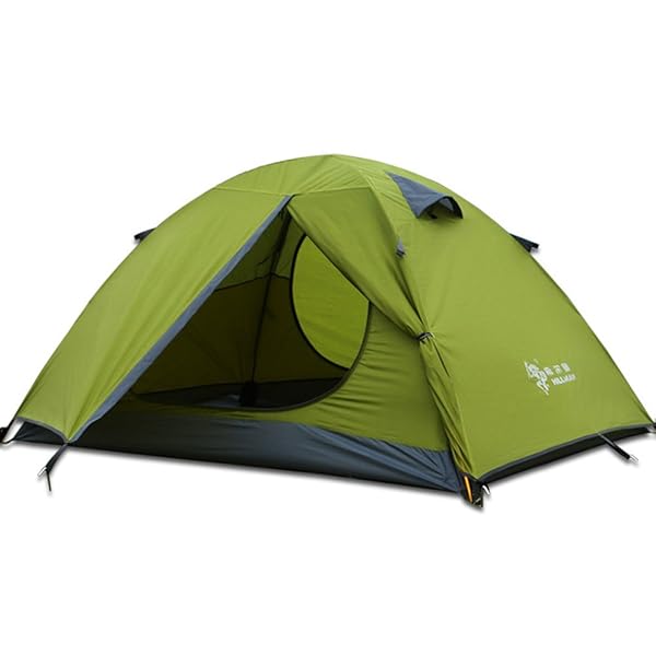 Hillman Lightweight 3-4 Season 3-Person Backpacking Tent - Windproof, Double Layer, 2 Doors for Camping & Hiking