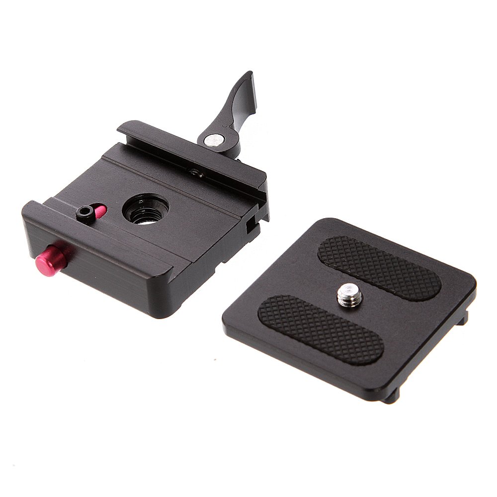 Hersmay P50 Camera Quick Release Clamp with Quick Release Plate and Mounting Screw for Tripod Ball Head Arca Swiss Compatible - View 3 of 5
