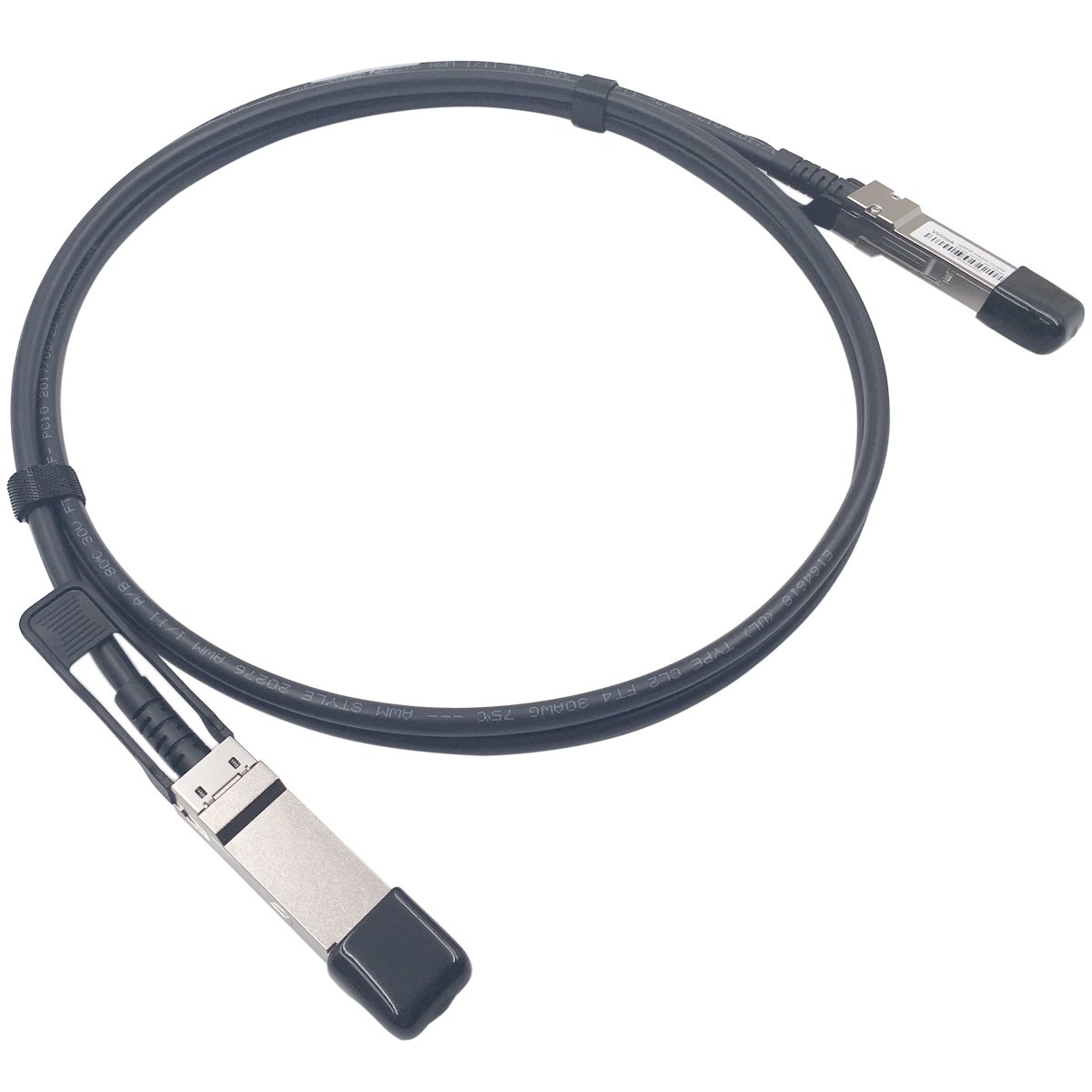Wiitek 2M QSFP+ DAC Twinax Cable 40GbE Direct Attach Copper Cable 30AWG for Cisco Dell Ubiquiti D-Link Juniper Huawei Mellanox Mikrotik SuperMicro - View 5 of 7