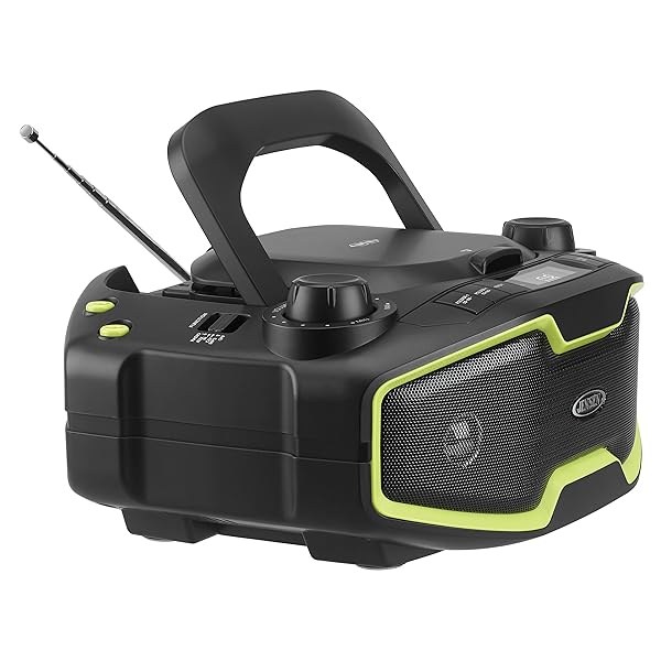 Jensen Jensen Home CD Player Black (CD-575) - High-Quality Sound & Stylish Design for Music Lovers - View 3 of 6