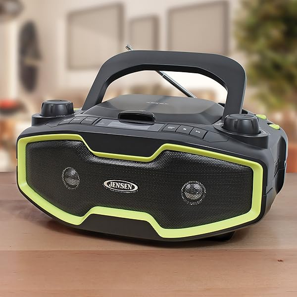 Jensen Jensen Home CD Player Black (CD-575) - High-Quality Sound & Stylish Design for Music Lovers - View 6 of 6