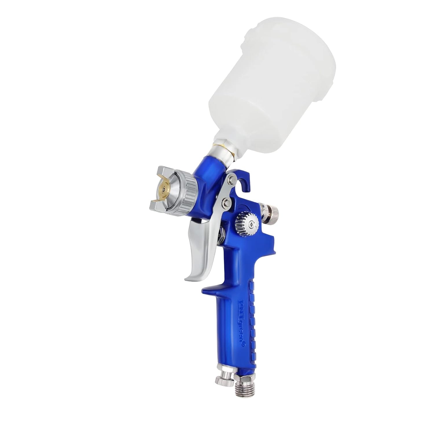 PNTGREEN PNTGREEN HVLP Mini Spray Gun Air Paint Sprayer 0.8 mm Nozzle 125 cc Capacity Ideal for House Automotive and Furniture Painting