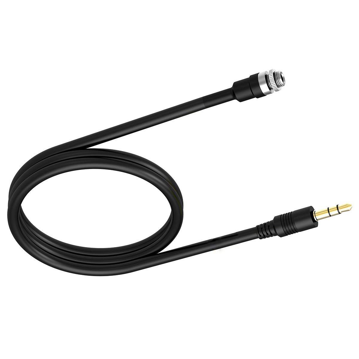 CHELINK AUX 3.5mm Male to Female Locking Nut Panel Mount Audio Adapter for Car Stereo Converter Cord