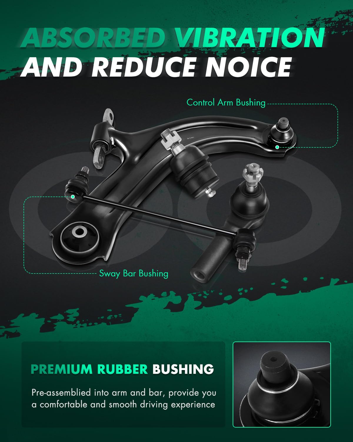 SCITOO SCITOO Front Sway Bar End Links Pair for MINI Cooper 2002 to 2014 High Quality Replacement Parts - View 6 of 7