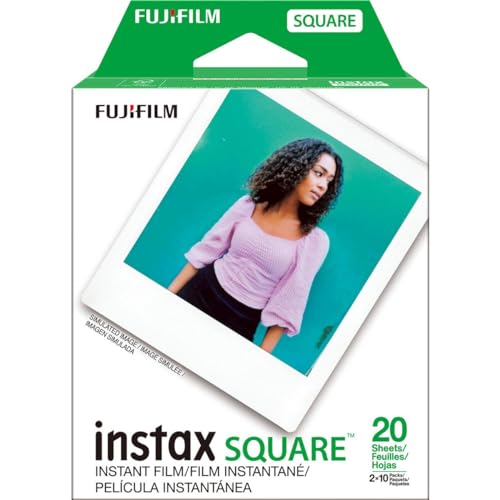 Fujifilm Fujifilm Instax Square Twin Pack Film - 20 Exposures for Stunning Instant Photos - View 2 of 2
