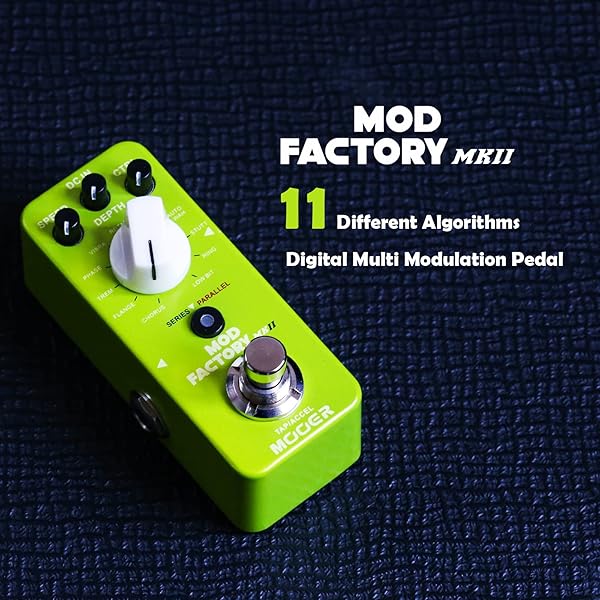 MOOER Unlock Creativity with MOOER MOD Factory MKII: 11 Modulation Effects & Real-Time Tap Tempo - View 5 of 6