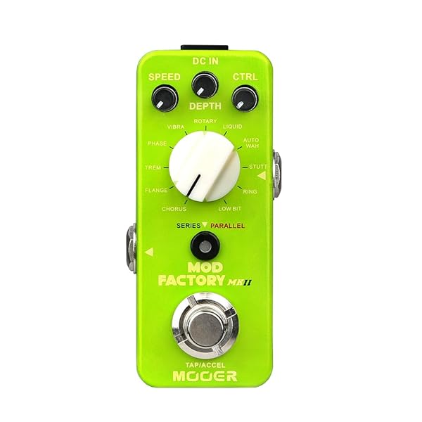 MOOER Unlock Creativity with MOOER MOD Factory MKII: 11 Modulation Effects & Real-Time Tap Tempo - View 2 of 6