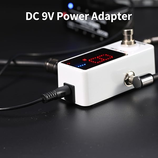 MOOER MOOER Tuner Pedal Baby Tuner Guitar Pedal with Mute Function for Electric and Electro-Acoustic Instruments - View 5 of 7