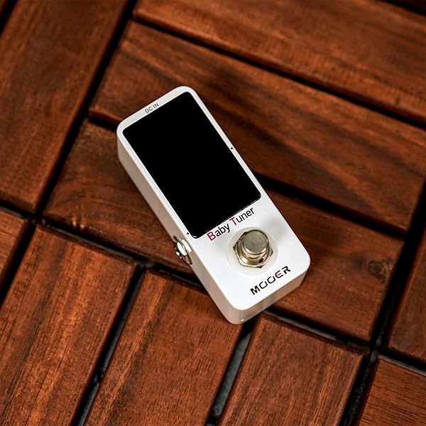MOOER MOOER Tuner Pedal Baby Tuner Guitar Pedal with Mute Function for Electric and Electro-Acoustic Instruments - View 7 of 7