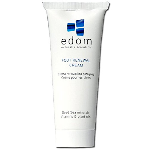 Edom Edom Foot Renewal Cream with Dead Sea Minerals for Soft Smooth Feet Made in Israel