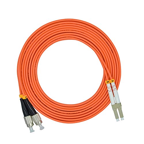 Jeirdus Jeirdus 100M LC to FC Duplex 62.5/125 OM1 Multimode Fiber Optic Cable Jumper - High-Quality Optical Patch Cord - View 2 of 5