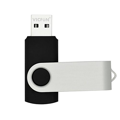 VICFUN VICFUN 50 Pack 1GB USB Flash Drives USB 2.0 Half Blue Half Black High Speed Storage Solution - View 4 of 5