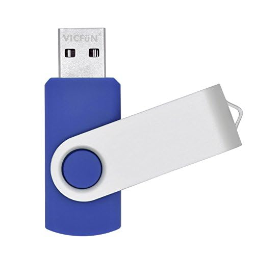 VICFUN VICFUN 50 Pack 1GB USB Flash Drives USB 2.0 Half Blue Half Black High Speed Storage Solution - View 5 of 5