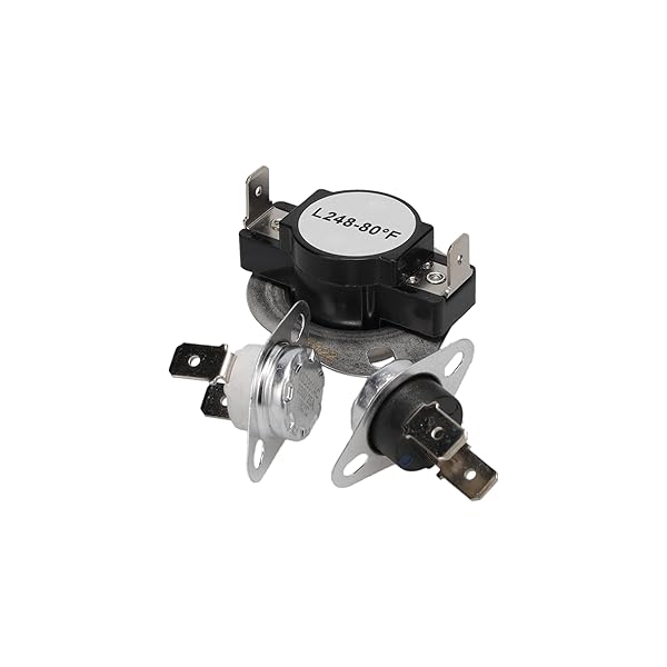 Supplying Demand Supplying Demand LA-1053 Clothes Dryer Thermal Fuse and High Limit Thermostat Replacement Kit for Efficient Drying Performance - View 4 of 9