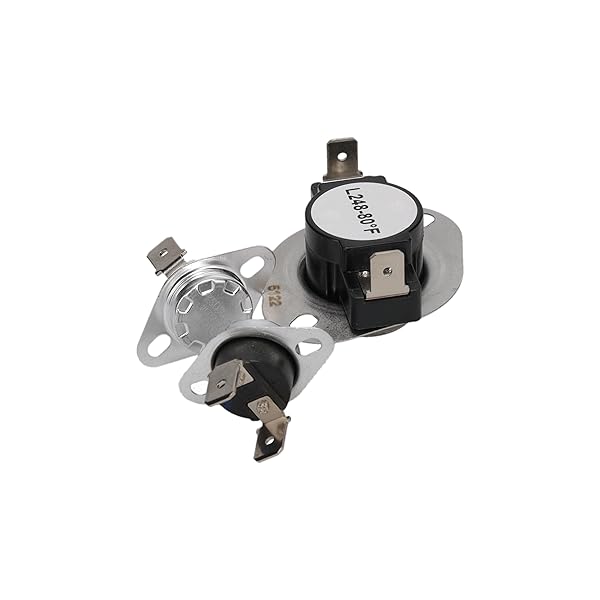 Supplying Demand Supplying Demand LA-1053 Clothes Dryer Thermal Fuse and High Limit Thermostat Replacement Kit for Efficient Drying Performance - View 5 of 9