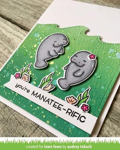 Lawn Fawn LAWN FAWN Stitched Wave Borders Die - Custom Crafting Tool for Perfect Waves - View 7 of 10