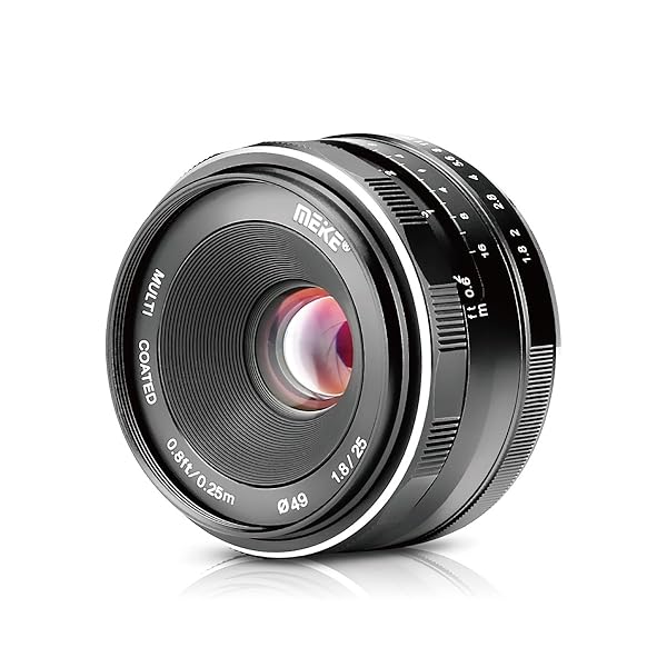 Meike Meike 25mm F1.8 Wide Angle Lens for Sony E Mount: Perfect Manual Focus for A6000, A6400 & More