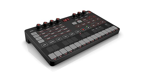 IK Multimedia IK Multimedia UNO Synth Portable Monophonic Analog Synthesizer with Sequencer Arpeggiator Battery Operation MIDI USB Control and Editor Software - View 4 of 9