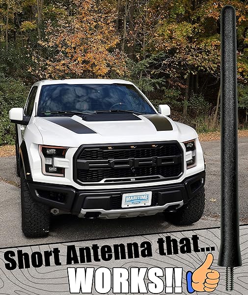 AntennaMastsRus AntennaMastsRus Original 6 3/4 Inch Rubber Antenna for Mazda 3 2004 to 2018 Car Wash Proof Premium Reception German Engineered - View 6 of 10