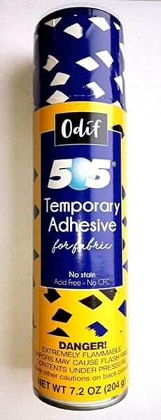 Odif Odif 505622CAN6 Basting Spray 7.2 oz - Clear, Perfect for Quilting & Crafting