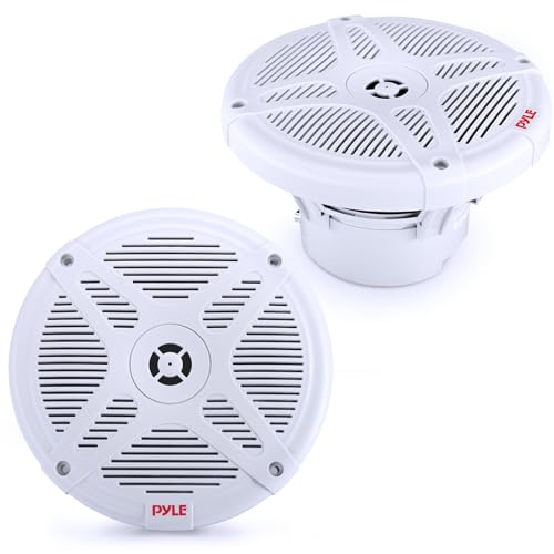 Pyle Pyle Dual 65 Waterproof Bluetooth Marine Speakers 2 Way Coaxial Full Range Amplified Speaker System 600 Watt Plmrbt65W - View 2 of 8