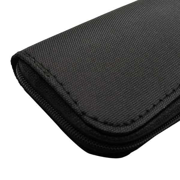 JCSMARTEC Memory Card Carrying Case for Micro SD, Mini SD & CF - Compact Organizer Wallet for Media Storage (Black) - View 6 of 9