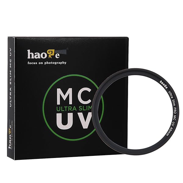 Haoge Haoge 49mm Ultra Slim MC UV Protection Lens Filter for DSLR Cameras Multicoated Digital Photography Accessory - View 2 of 8