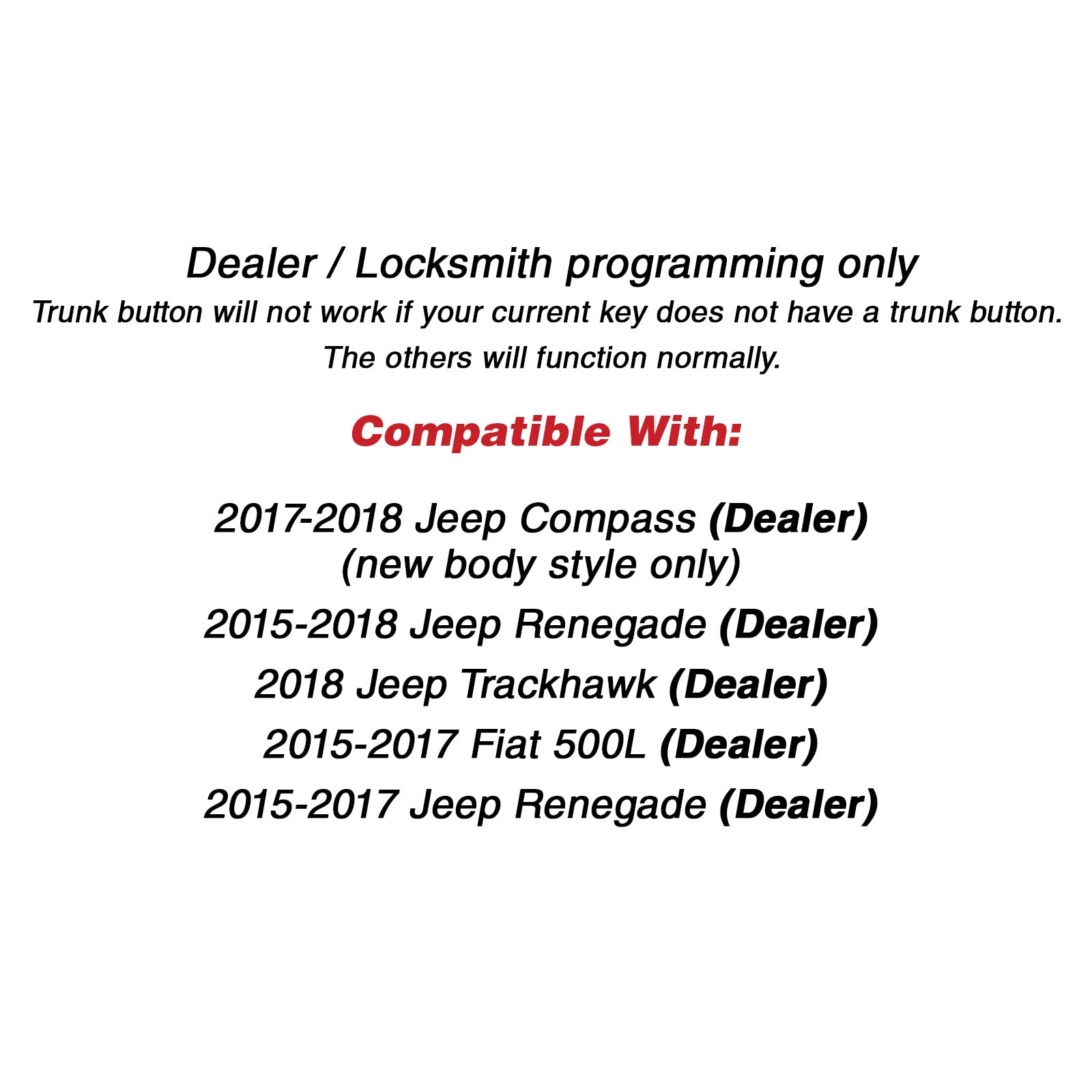 KeylessOption Keyless Entry Remote Smart Key Fob for Dodge Dart Charger Challenger M3N40821302 - View 4 of 7