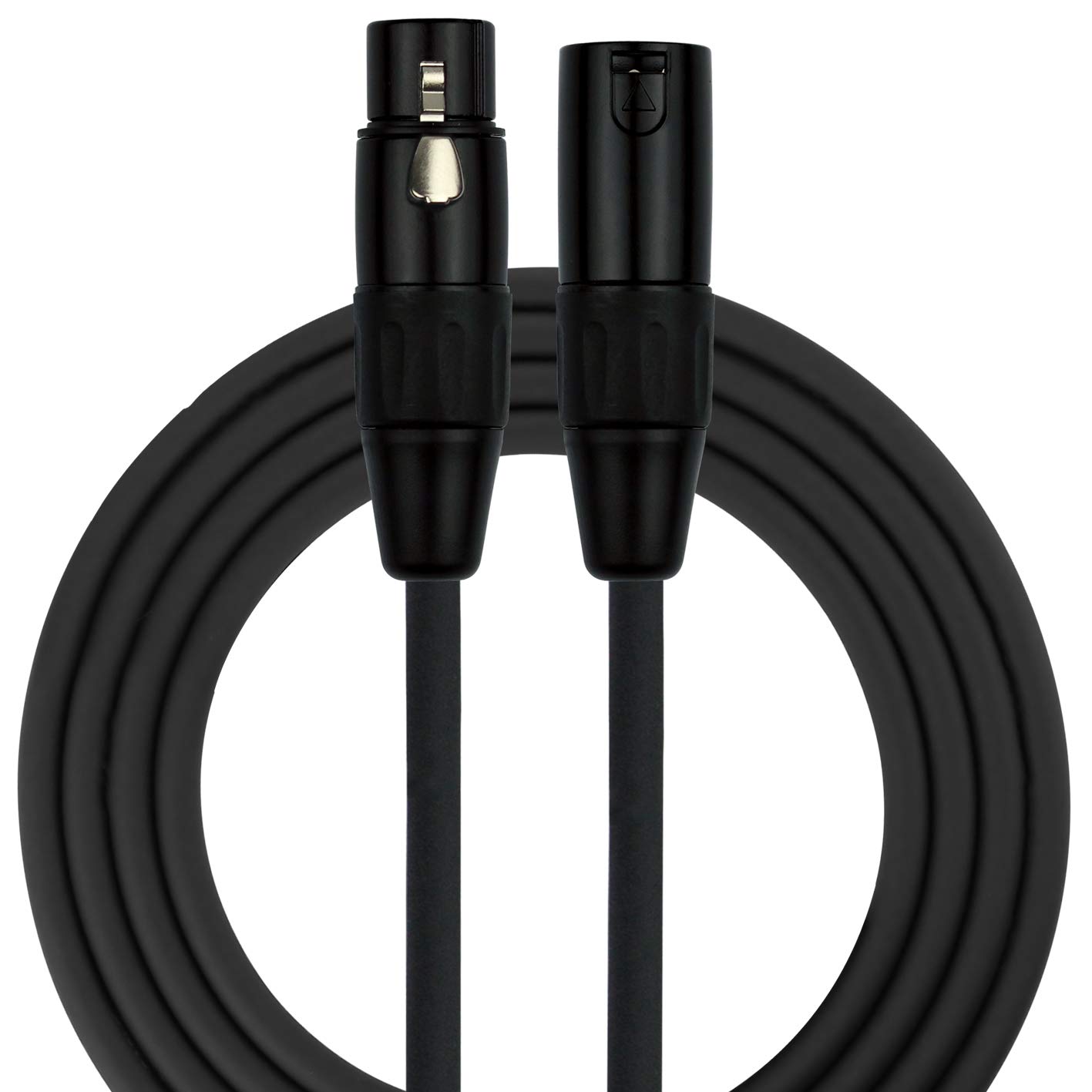 KIRLIN Buy KIRLIN 25FT XLR Microphone Cable (MPC-270PB-25/BK) - High-Quality Black MPC Microphone Cable