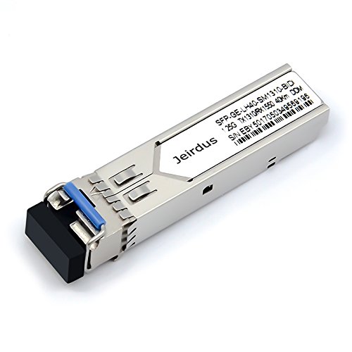 Jeirdus Juniper SFP-GE40KT13R15 & SFP-GE40KT15R13 1.25G BIDI WDM Transceiver 40KM Simplex LC 1310/1550nm - Fast Shipping! - View 3 of 5