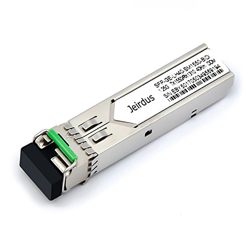 Jeirdus Juniper SFP-GE40KT13R15 & SFP-GE40KT15R13 1.25G BIDI WDM Transceiver 40KM Simplex LC 1310/1550nm - Fast Shipping! - View 4 of 5