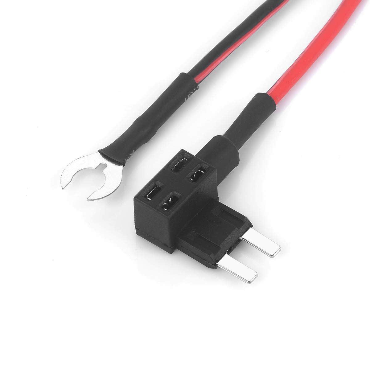 Jtron Jtron 12V Add a Circuit Tap Adapter for Car Cigarette Lighter Socket with 1m 18AWG Cable and Fuse Holder Mini ATM APM Blade Fuses - View 6 of 6