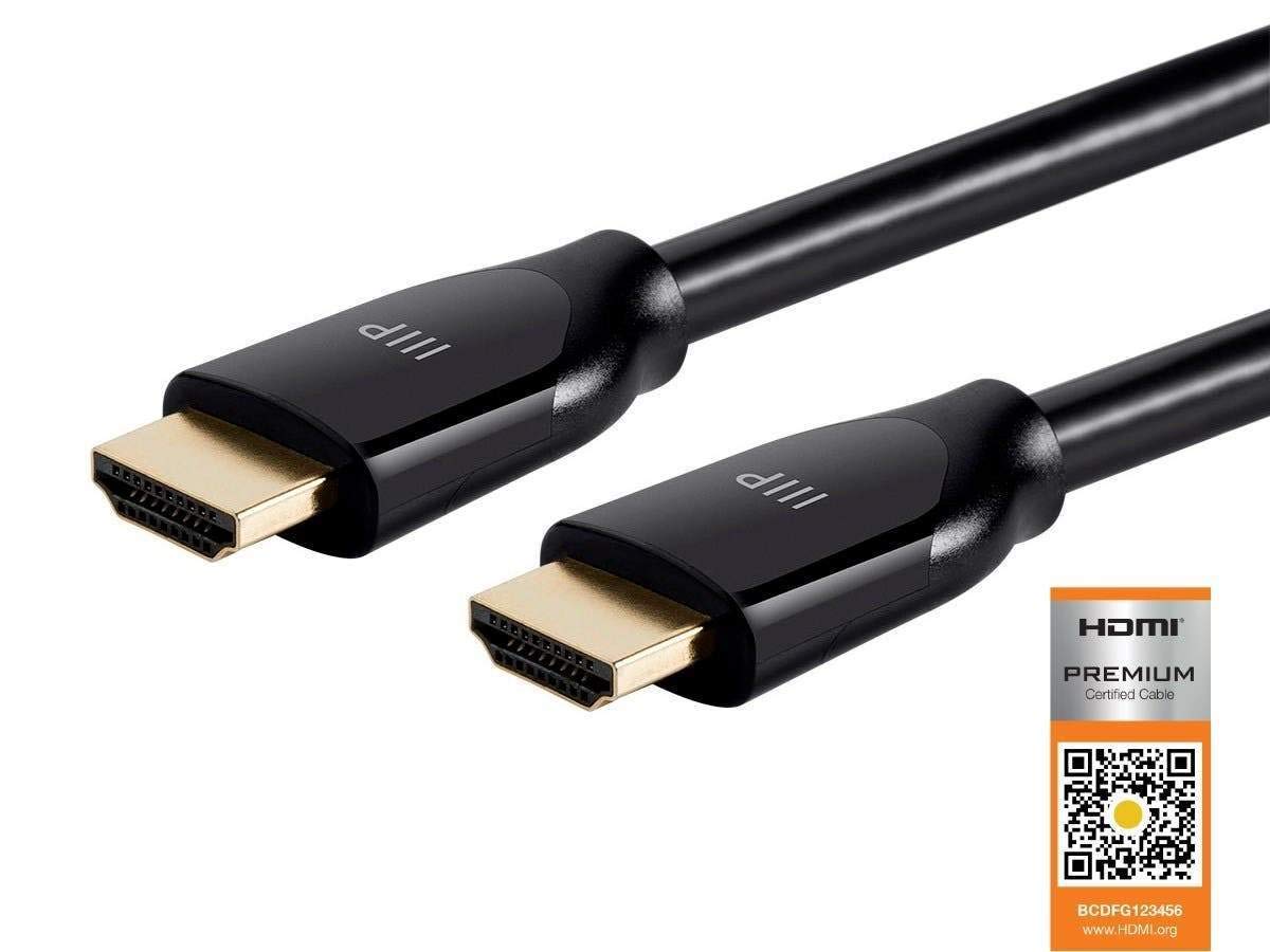 Monoprice Monoprice 4K Certified Premium High Speed HDMI Cable 30ft 4K60Hz 18Gbps HDR Black - View 2 of 6