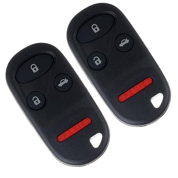 cciyu cciyu 2PCS Keyless Entry Remote Fob Replacement for Acura TL Honda Accord KOBUTAH2T - View 2 of 8