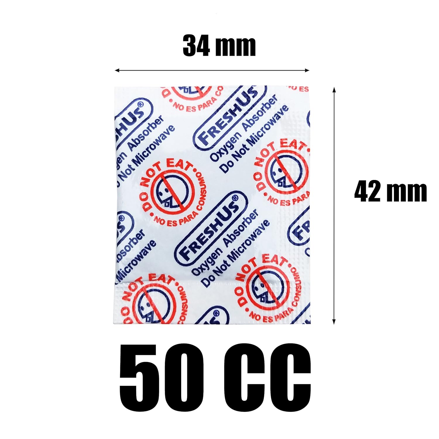 FreshUS FreshUS 50cc Oxygen Absorber 200 Packets for Long Term Food Storage Ideal for Preserving Freshness - View 3 of 4