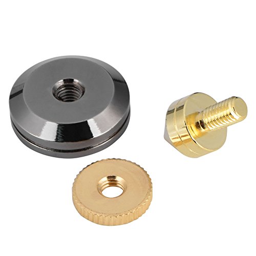 Zerone 4 Pairs Speaker Spikes & Pads: Shockproof Isolation Feet for Subwoofers & Turntables - Double-Sided Adhesive Included - View 8 of 10