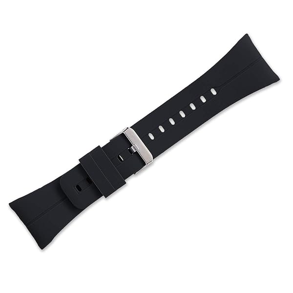 kwmobile KWMobile Black Silicone Strap for Polar M400/M430 - Durable Replacement Watch Band - View 5 of 8