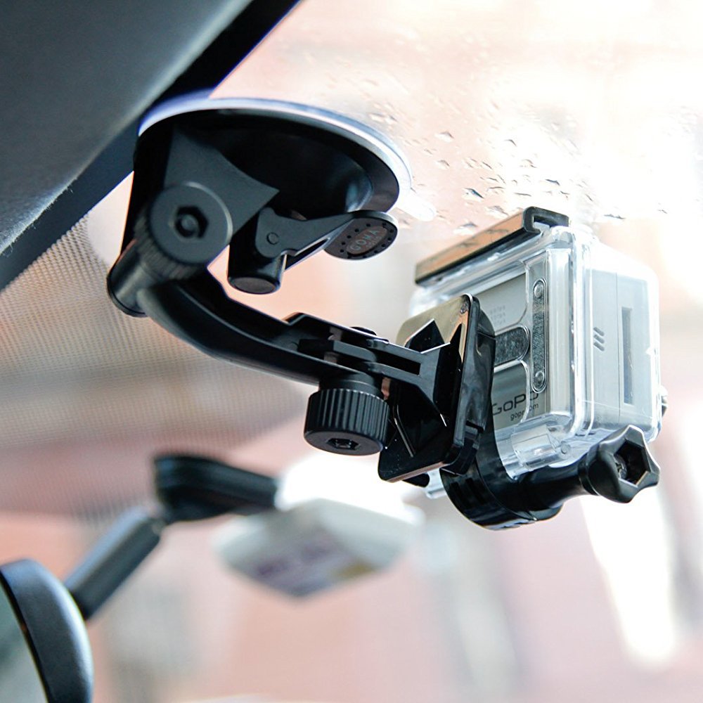 SSE Suction Cup Mount for GoPro Hero 3 to 13 Ideal for Car and Motorcycle Windshields - View 6 of 8