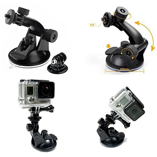 SSE Suction Cup Mount for GoPro Hero 3 to 13 Ideal for Car and Motorcycle Windshields - View 7 of 8