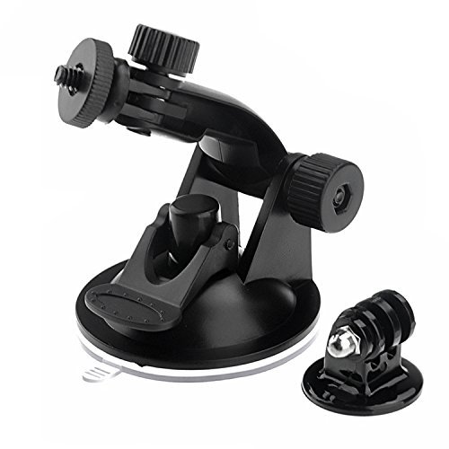 SSE Suction Cup Mount for GoPro Hero 3 to 13 Ideal for Car and Motorcycle Windshields