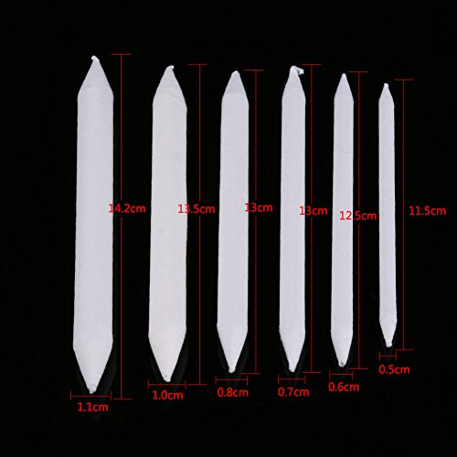 Hilitand Hilitand 6pcs Double Head Blending Stumps for Sketching Drawing Art Painting Tools - View 2 of 9