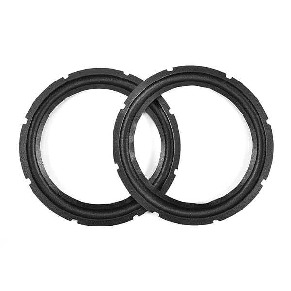 Zerone Zerone 2x10 Black Perforated Rubber Replacement Rings for Speakers & DIY Projects - View 7 of 10